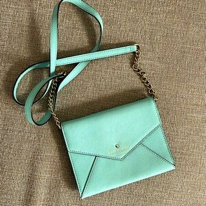 Tiffany Blue Kate Spade Envelope Bag